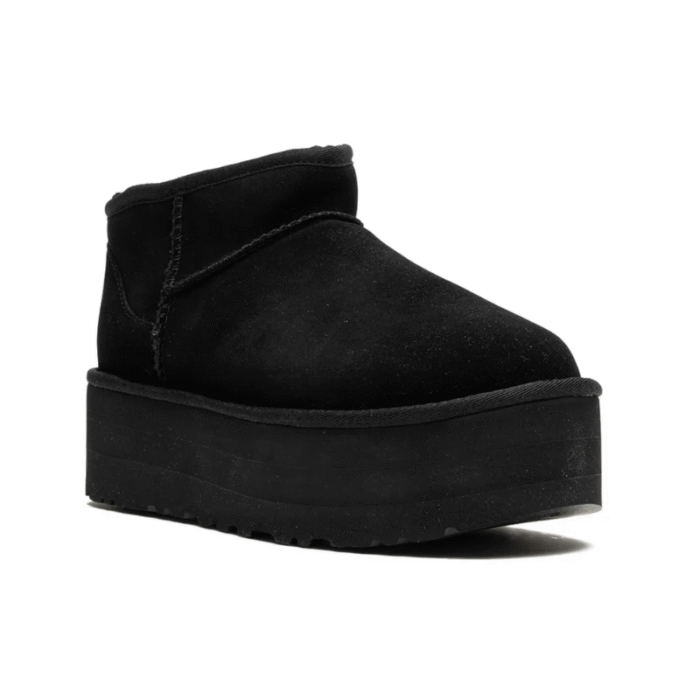 UGG  Kids' Classic Ultra Mini Platform - Black - Image 3