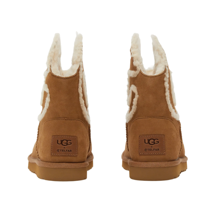 UGG Kids x Telfar Logo Mini boot - Chestnut - Image 4