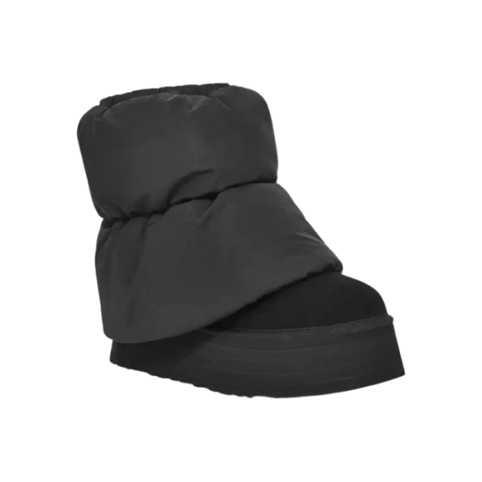 UGG Classic Mini Dipper Puffer - Black - Image 3