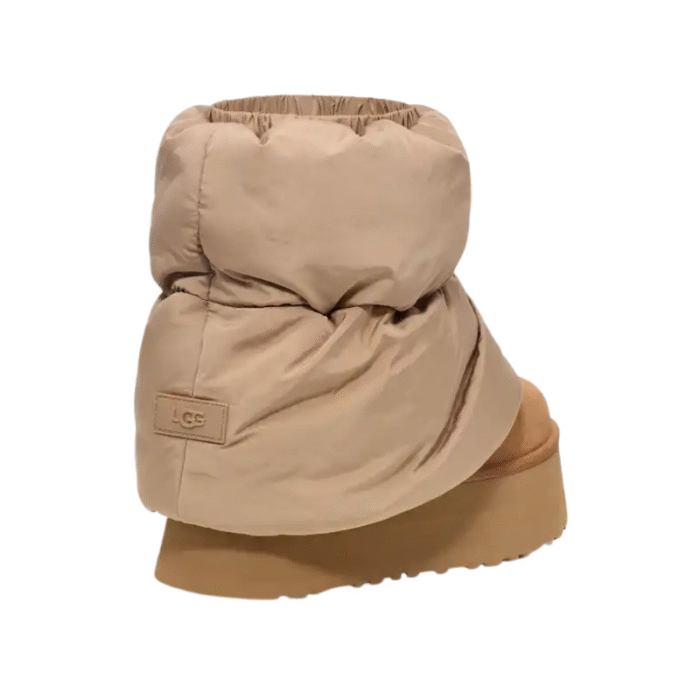 UGG Classic Mini Dipper Puffer - Amphora / Chestnut - Image 4