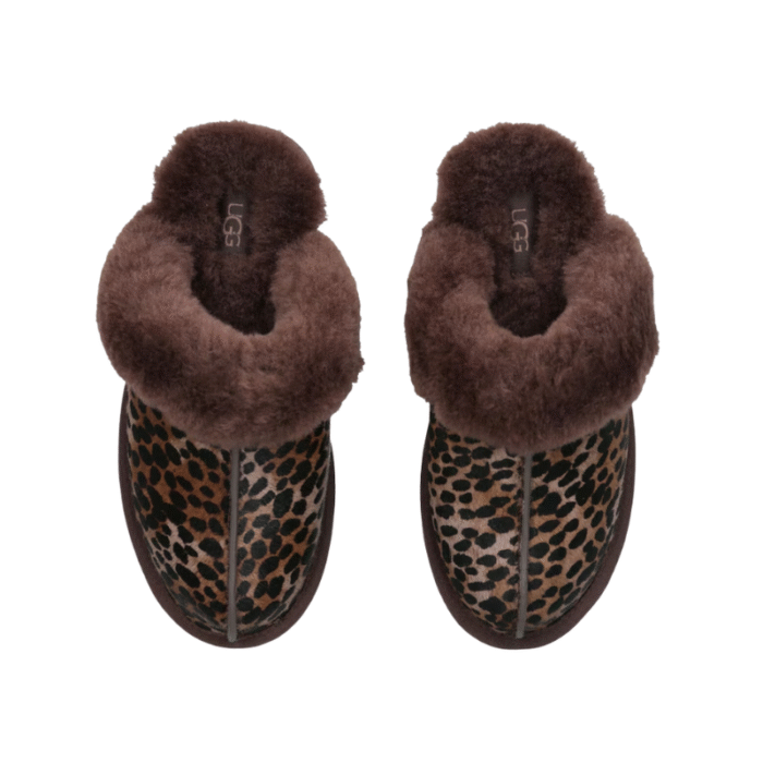 UGG Pony Hair Scuffette Caspian Slippers - Image 3