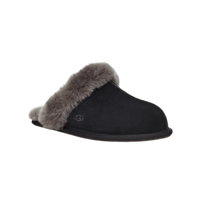 UGG Women's Scuffette II slippers Black Grey - Image 3