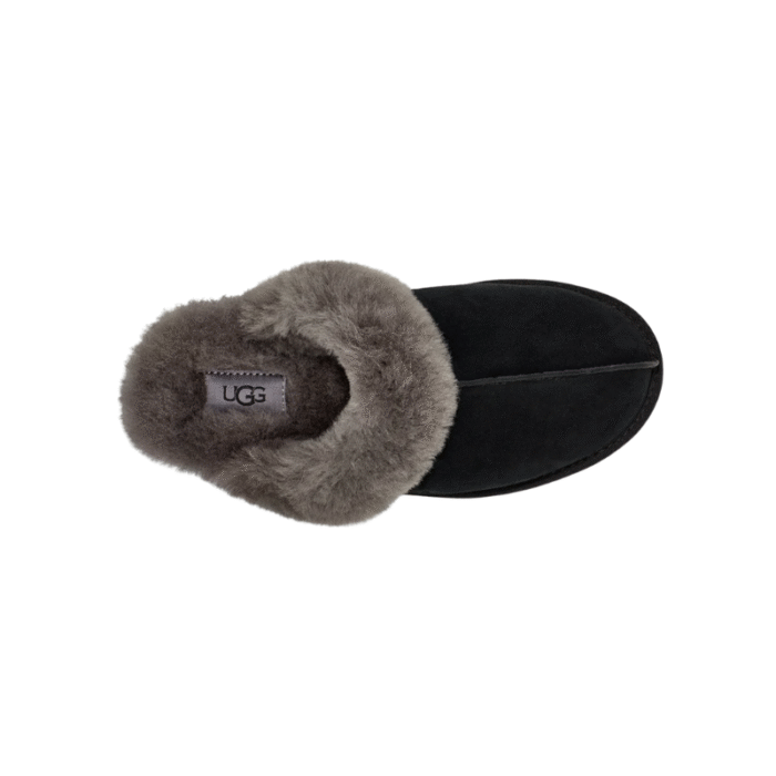 UGG Women's Scuffette II slippers Black Grey - Image 5