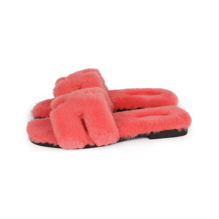 Hermes Oran Sandals Rose Du Desert - Image 2