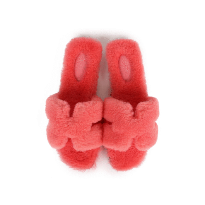 Hermes Oran Sandals Rose Du Desert - Image 5