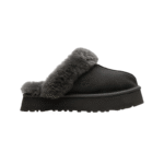 UGG Disquette shearling platform slippers Grey
