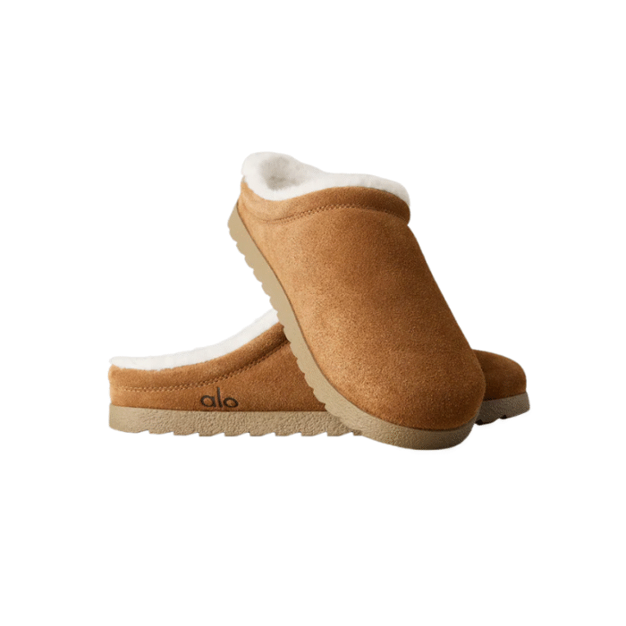 Alo Recovery Slipper Saddle/Ivory - Image 3