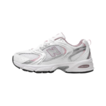 New Balance 530 - White/Silver Metallic pink - Image 2