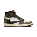 Jordan 1 Retro High OG SP Travis Scott-  Olive green/mocha