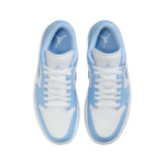 Nike Air Jordan 1 Low - White/Aluminium - Image 5