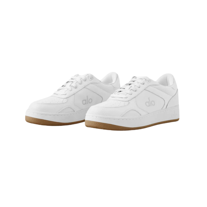 ALO Recovery Mode Sneaker Natural White/Gum - Image 4
